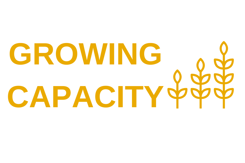 Growing capacity logo